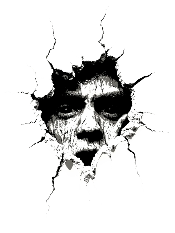 Professional stencil result