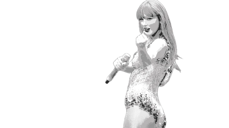 Professional stencil result